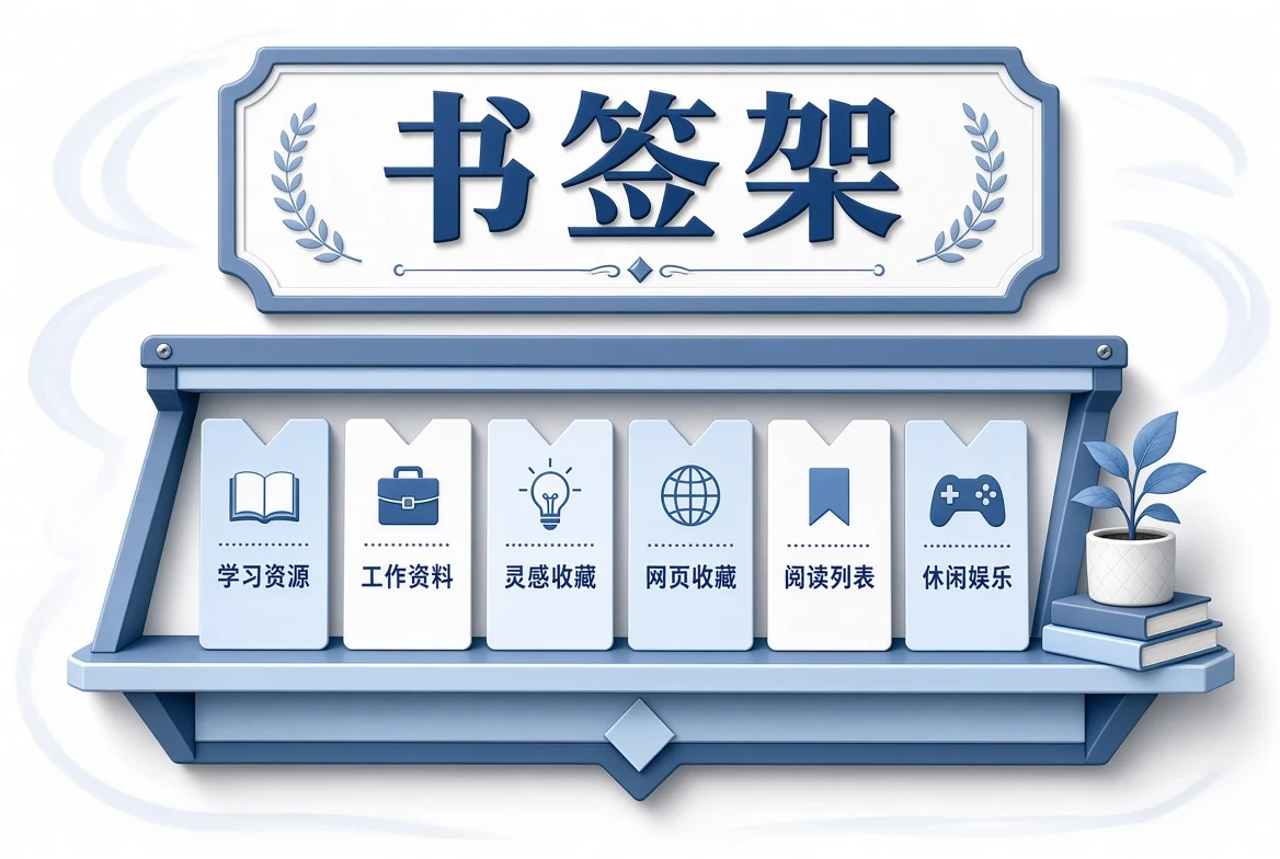 91浏览器书签架内容图